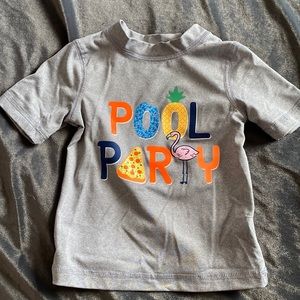 Car & Jack 9 month short sleeve rash guard